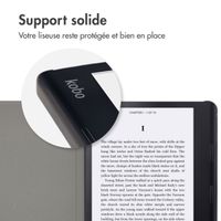 imoshion Design Slim Hard Sleepcover avec support Kobo Sage / Tolino Epos 3 - White Graphic