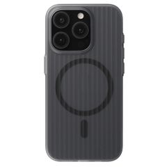 Accezz Coque arrière Lite avec MagSafe | Fluted | Apple iPhone 15 Pro - Matte Black