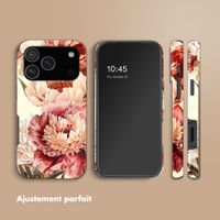 Selencia Coque arrière Vivid Apple iPhone 17 Pro Max - Vintage Peony