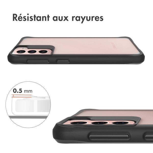 imoshion Coque Rugged Hybrid Samsung Galaxy S21 - Noir