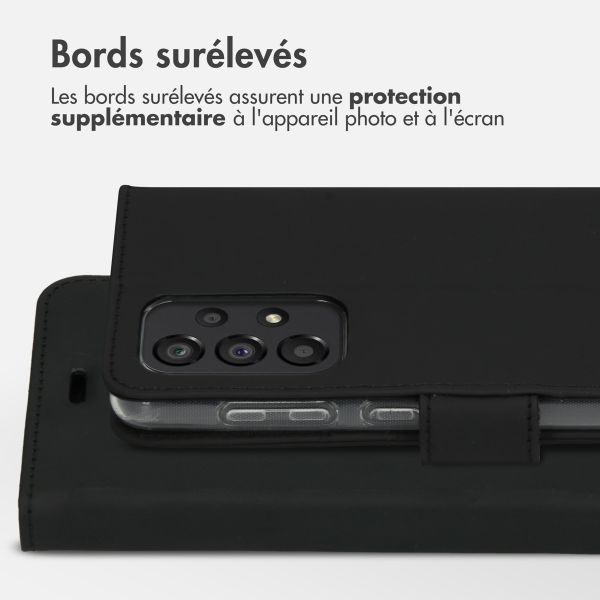 Accezz Étui de télephone Wallet Samsung Galaxy A33 - Noir