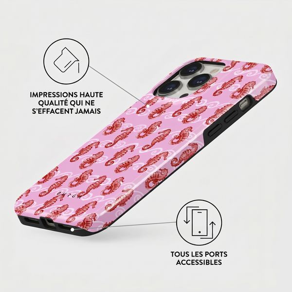 Burga Coque Tough MagSafe Apple iPhone 15 Pro - Coral Reef