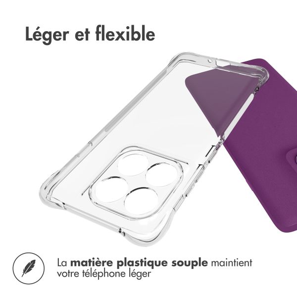 imoshion Shockproof Case Motorola Edge 60 Pro - Transparent