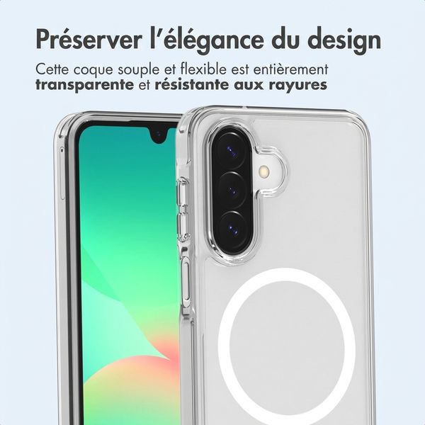 imoshion Coque arrière de protection avec MagSafe Samsung Galaxy A27 (5G) - Transparent