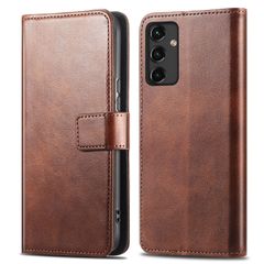 imoshion Étui de télephone portefeuille de luxe Samsung Galaxy A14 (4G) - Marron foncé