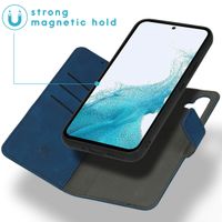 imoshion Etui de télephone luxe 2-en-1 amovible Samsung Galaxy A54 (5G) - Bleu