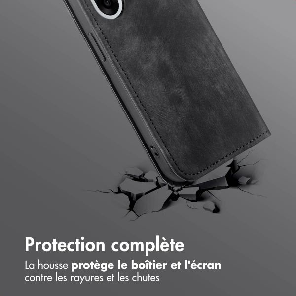 imoshion Étui de téléphone portefeuille Slim OnePlus Nord CE5 - Noir
