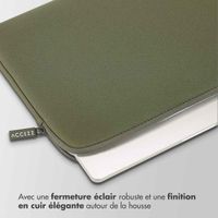 Accezz Pochette ordinateur 13-14 pouces - Vert