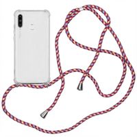 imoshion Coque arrière transparente avec cordon Huawei P30 Lite - Violet Multicolore