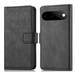 Étui de télephone portefeuille de luxe Google Pixel 11 - Noir