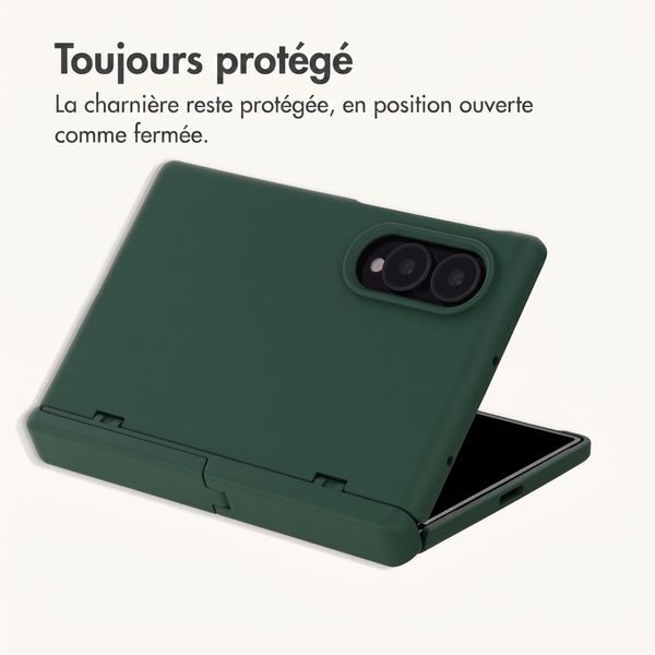 imoshion Color Backcover avec support Samsung Galaxy Z Fold 8 - Vert foncé
