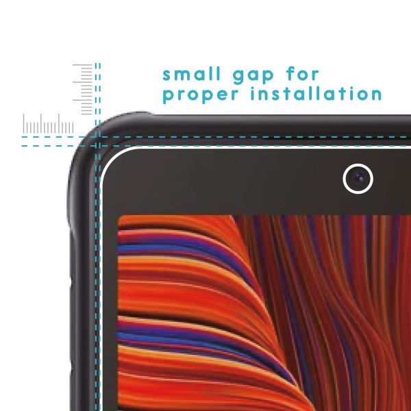 imoshion Protection d'écran Film 3pack Samsung Galaxy Xcover 5