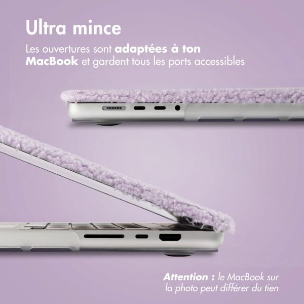 imoshion Teddy Hard Cover Apple MacBook Pro 13 pouces (2020 / 2022) - Lavender Lilac