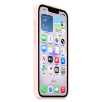 Apple Coque en silicone avec MagSafe Apple iPhone 17e - Soft Pink