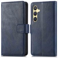imoshion Étui de télephone portefeuille de luxe Samsung Galaxy S24 Plus - Bleu foncé
