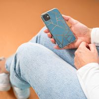 imoshion Coque Design Apple iPhone SE (2016) / 5 / 5s - Blue Graphic