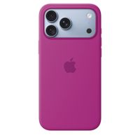 Apple Coque en silicone avec MagSafe Apple iPhone 18 Pro Max - Magenta