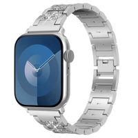Selencia Bracelet à maillons scintillants Apple Watch | 38/40/41/42 mm - Argent