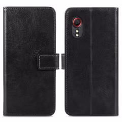 imoshion Étui de télephone portefeuille de luxe Samsung Galaxy Xcover 5 - Noir