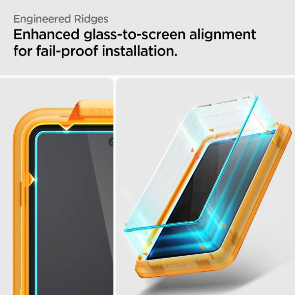 Spigen Protection d'écran en verre trempé GLAStR Fit 2 Paquets + Applicator Google Pixel 7a