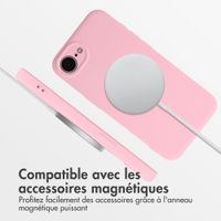 imoshion Coque Couleur avec MagSafe Apple iPhone 17e / 16e - Candy Pink