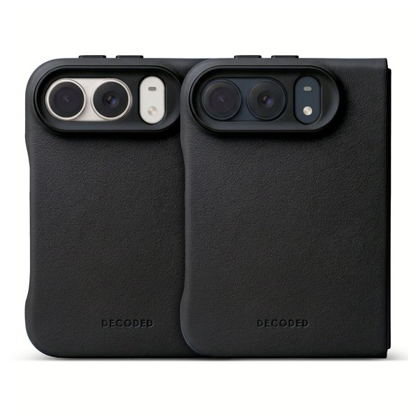 Decoded Coque en silicone MagSafe Apple iPhone Duo - Black