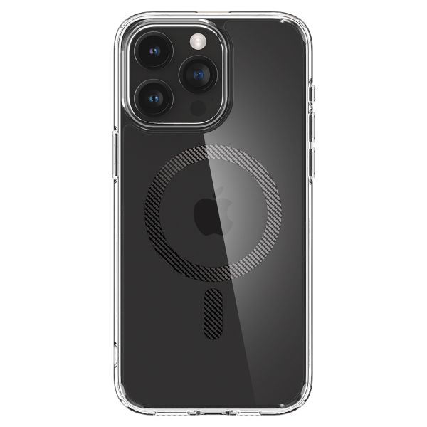 Spigen Coque Ultra Hybrid MagSafe Apple iPhone 15 Pro - Carbon Fiber