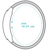 imoshion Bracelet magnétique milanais Samsung Galaxy Watch 3 (45 mm) / Watch (46 mm) / Gear S3 Frontier / Gear S3 Classic (22 mm) - Noir