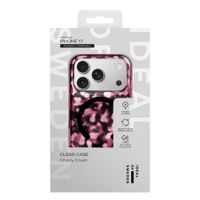 iDeal of Sweden Coque Clear MagSafe Apple iPhone 17 - Cherry Crush