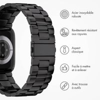 imoshion Bracelet acier Apple Watch | 38/40/41/42 mm - Noir