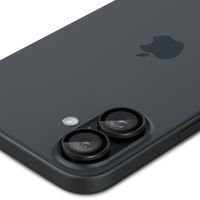 Spigen Optik Pro EZ Fit Lens Protector - Protection d'objectif de caméra (lot de 2) Apple iPhone 17 / 16 / 16 Plus - Black