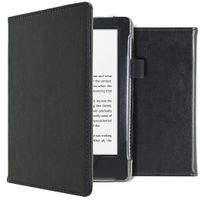 imoshion Étui de liseuse portefeuille en cuir végan Amazon Kindle 10 - Noir