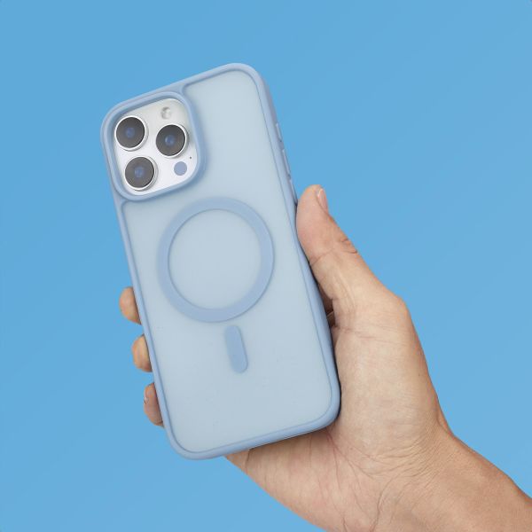 imoshion Coque Color Guard avec MagSafe Apple iPhone 16 Pro Max - Bleu clair