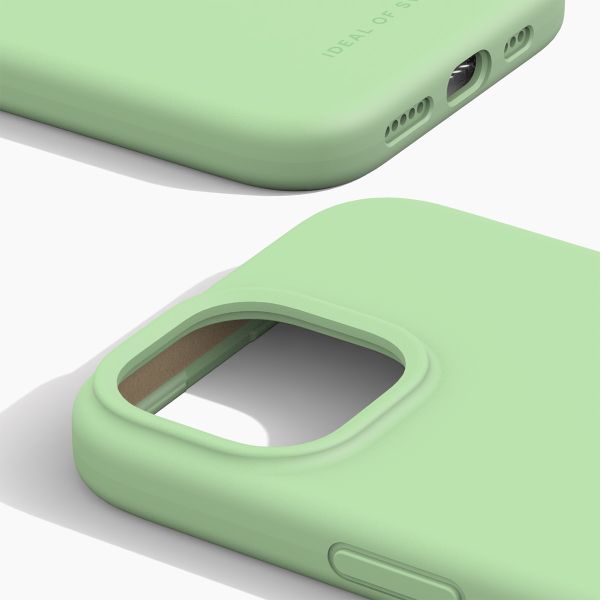 iDeal of Sweden Coque Silicone Apple iPhone 17e / 16e / 15 / 14 / 13 - Mint
