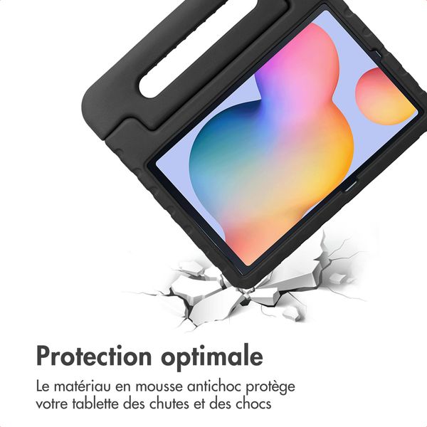 imoshion Coque kidsproof avec poignée Samsung Galaxy Tab S6 Lite (2020/2022/2024)  - Noir