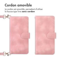 imoshion Etui de télephone portefeuille avec cordon Google Pixel 10a - Rose