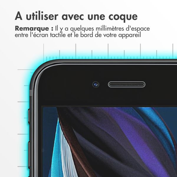 Accezz Protection d'écran en verre trempé Apple iPhone SE (2016) / 5 / 5s