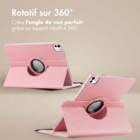 imoshion Coque tablette rotatif à 360° Apple iPad Pro 11 (2025) M5 / (2024) M4 - Rose