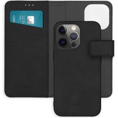 imoshion Etui de télephone luxe 2-en-1 amovible Apple iPhone 13 Pro - Noir