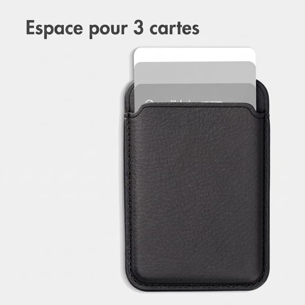 imoshion Porte-cartes magnétique - Compatible avec MagSafe - Noir