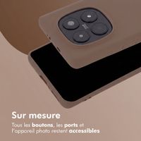 imoshion Coque Couleur Xiaomi Redmi Note 15 Pro (4G) - Marron