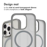 imoshion Coque Color Guard avec MagSafe Apple iPhone 15 Pro - Gris
