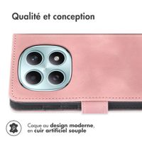 imoshion Etui de télephone portefeuille avec cordon Xiaomi Redmi Note 15 (4G) - Rose