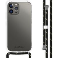 imoshion Coque arrière transparente avec cordon Apple iPhone 13 Pro Max - Noir & Doré