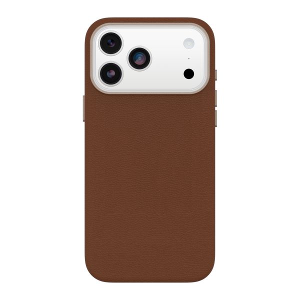 OtterBox Coque en cuir de cactus Symmetry MagSafe Apple iPhone 17 Pro Max - Desert Sadle