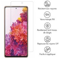 Accezz Protection d'écran en verre trempé Samsung Galaxy S20 FE
