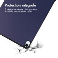 imoshion Coque tablette Trifold Apple iPad Air 13 pouces (2026) M4 / (2025) M3 / (2024) M2 - Bleu foncé