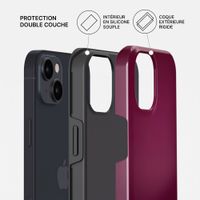 Burga Coque Tough MagSafe Apple iPhone 14 - Dark Cherry