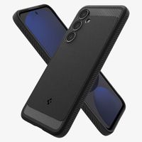 Spigen Coque Rugged Armor Samsung Galaxy S24 FE - Matte Black