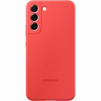 Samsung Original Coque en silicone Samsung Galaxy S22 Plus - Rouge